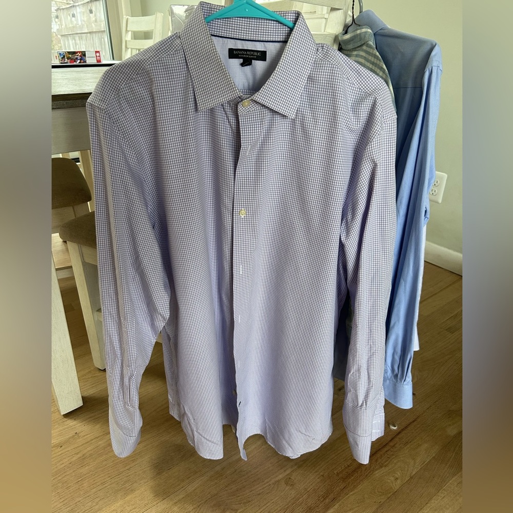 Men’s Banana Republic dress shirt, size XL
